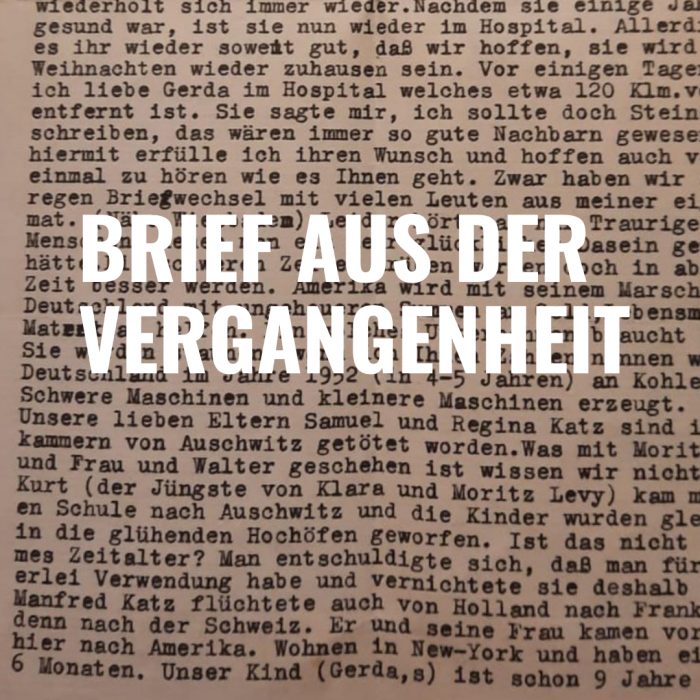 Folge 91 – Brief aus der Vergangenheit