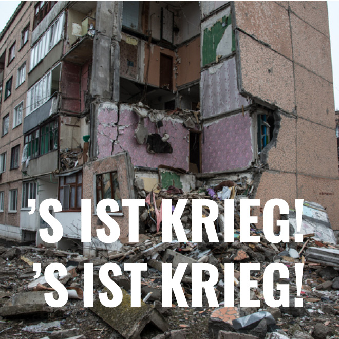 Folge 93 – „’s ist Krieg! ’s ist Krieg!“